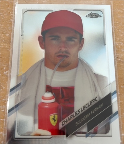 2021 Topps Chrome Formula 1 #32 Charles Leclerc — front