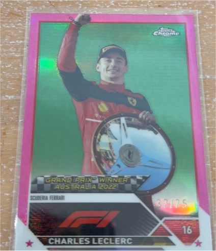 2023 Topps Chrome Formula 1 #146 Charles Leclerc — front