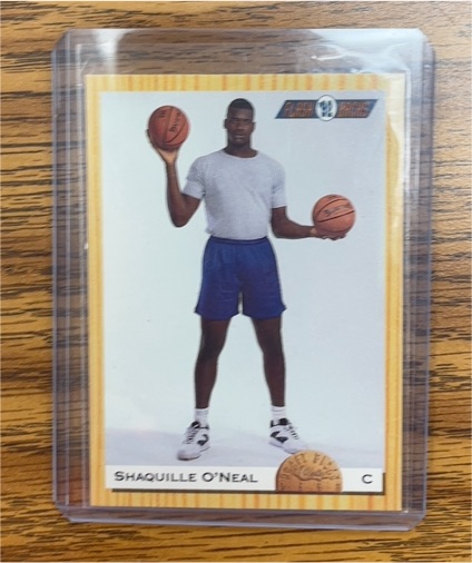 1993 Classic Draft Picks #104 Shaquille O'Neal — front