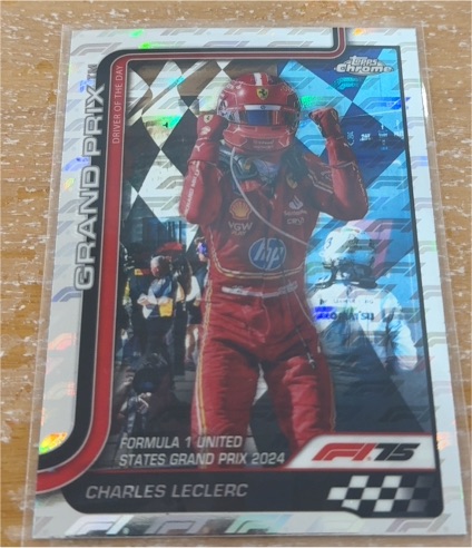 2024 Topps Chrome Formula 1 #140 Charles Leclerc — front