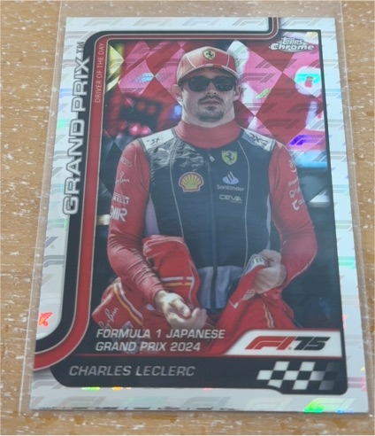 2025 Topps Chrome Formula 1 #125 Charles Leclerc — front
