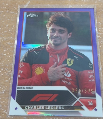 2023 Topps Chrome F1 #16 Charles Leclerc — front