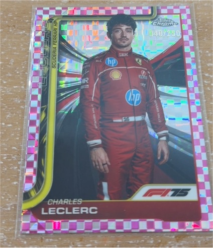 2025 Topps Chrome F1 #3 Charles Leclerc — front