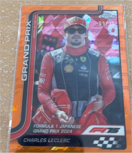 2025 Topps Chrome Formula 1 #125 Charles Leclerc — front