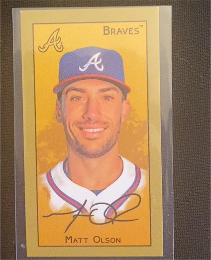2025 Topps T205 #205 Matt Olson — front