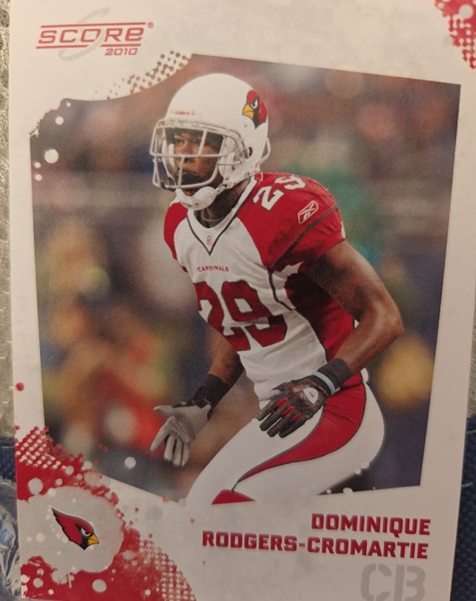 2010 Score #4 Dominique Rodgers-Cromartie — front