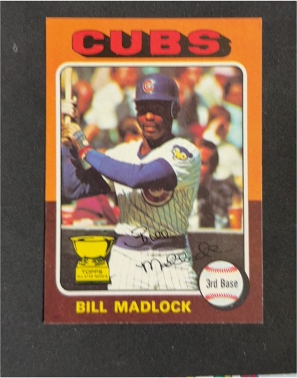 1975 Topps #104 Bill Madlock — front