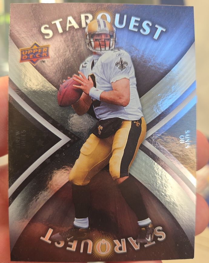 2008 Upper Deck Starquest #SQ10 Drew Brees — front