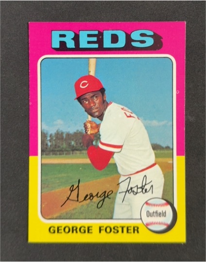 1975 Topps #87 George Foster — front