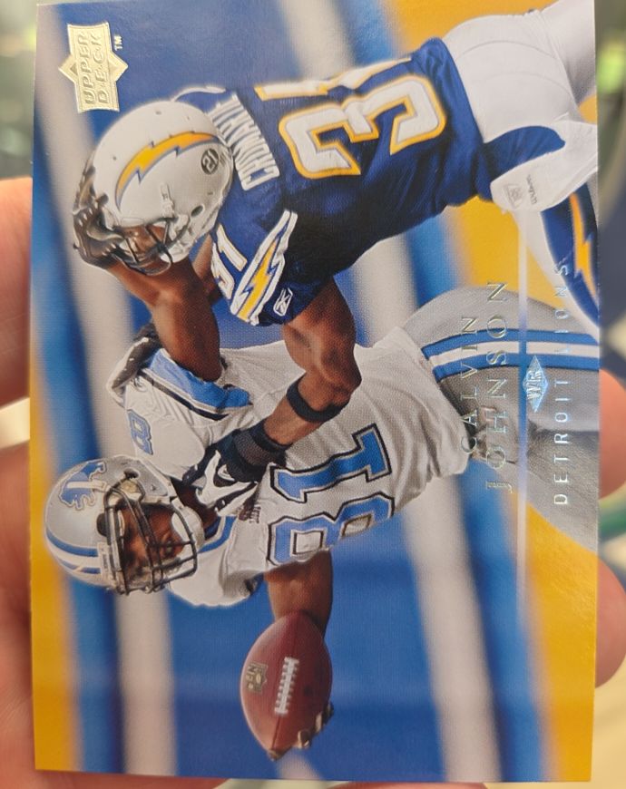 2008 Upper Deck #63 Calvin Johnson — front