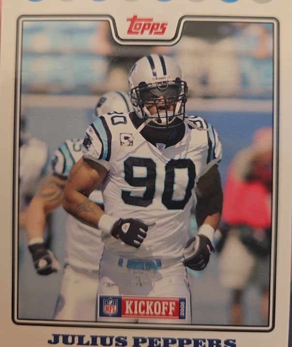 2008 Topps Kickoff #52 Julius Peppers — front