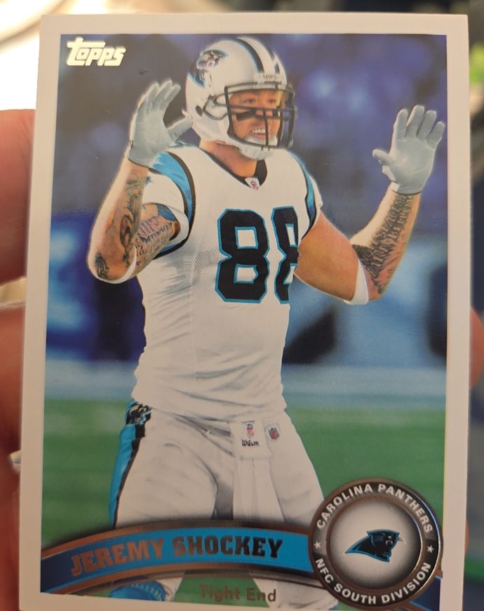2011 Topps #344 Jeremy Shockey — front