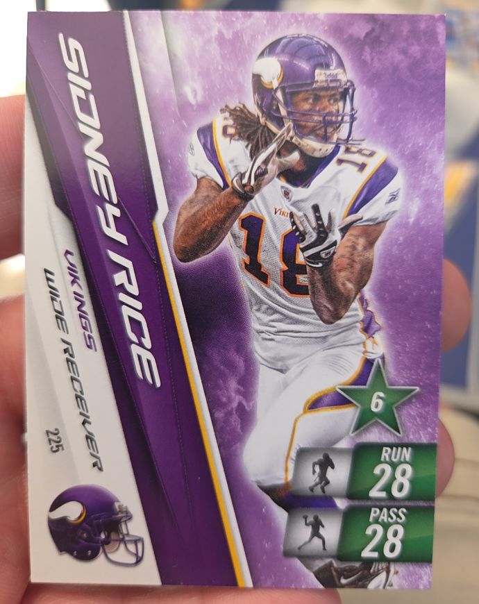 2010 Panini Adrenalyn XL #225 Sidney Rice — front
