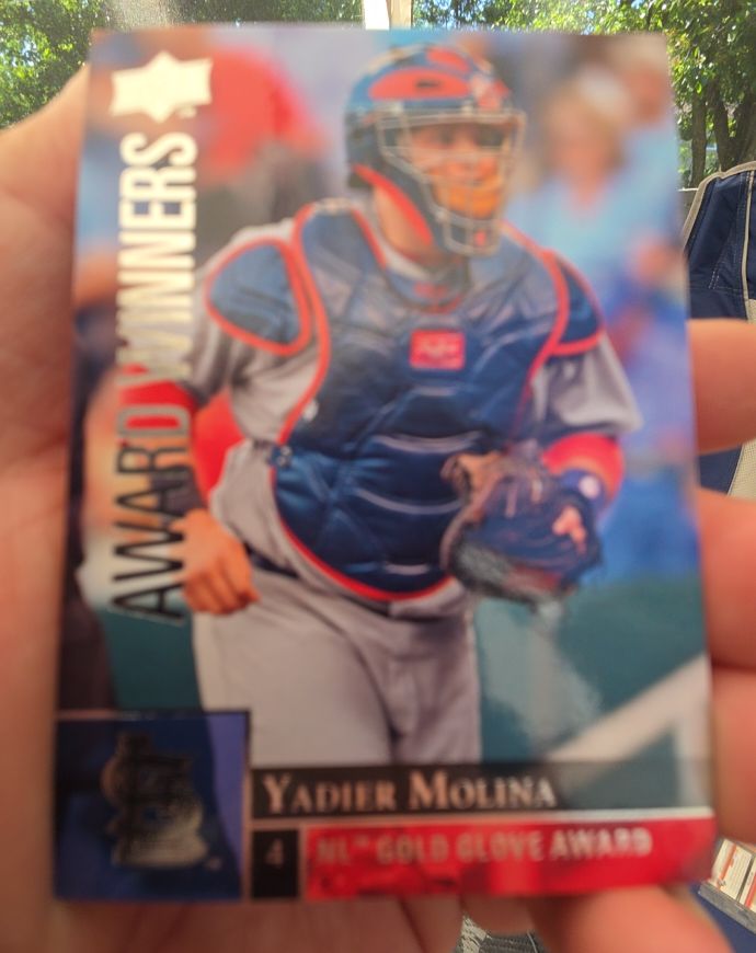 2009 Upper Deck #959 Yadier Molina — front