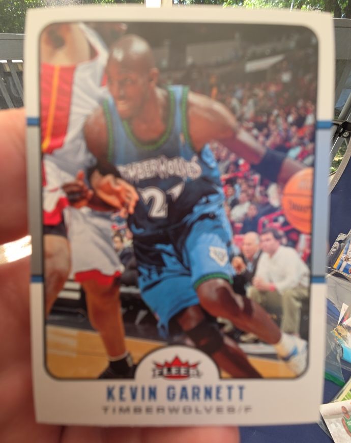 2006-07 Fleer #113 Kevin Garnett — front