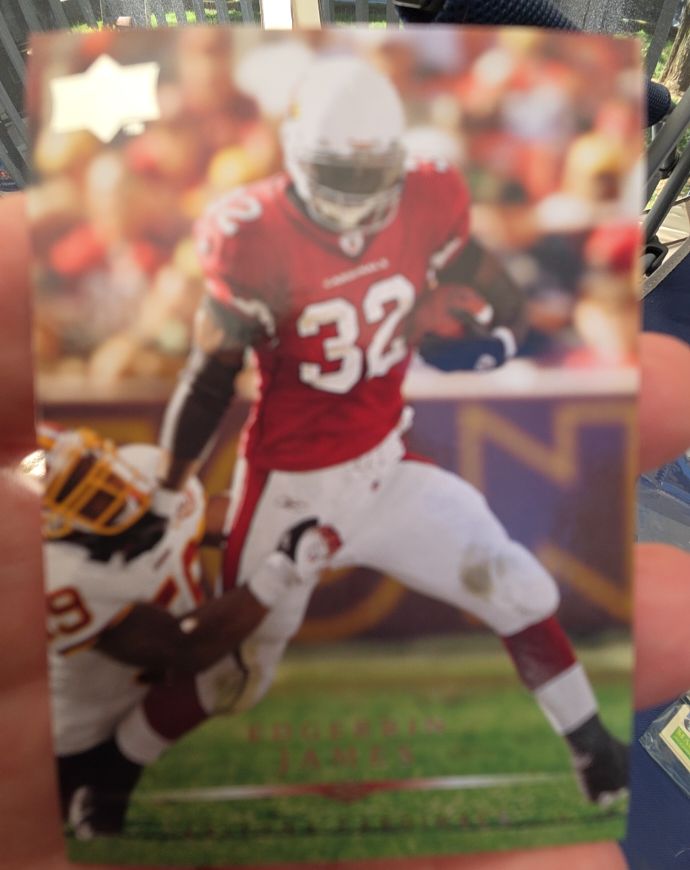 2008 Upper Deck #1 Edgerrin James — front