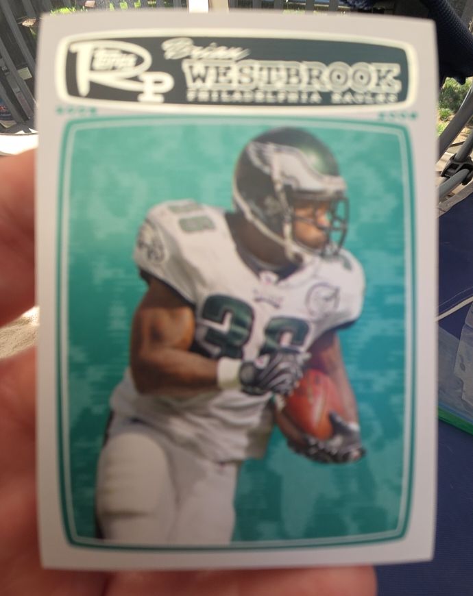 2008 Topps Rookie Progression #74 Brian Westbrook — front