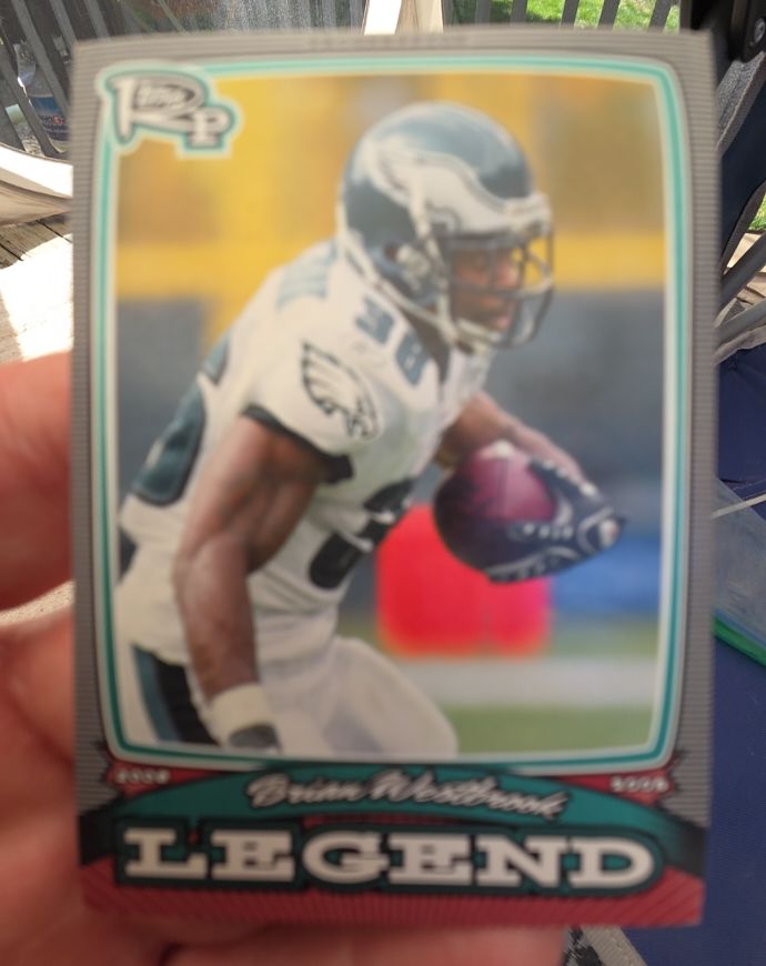 2008 Topps Rookie Progression Legends #PL-BW Brian Westbrook — front
