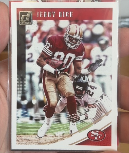 2018 Donruss #229 Jerry Rice — front