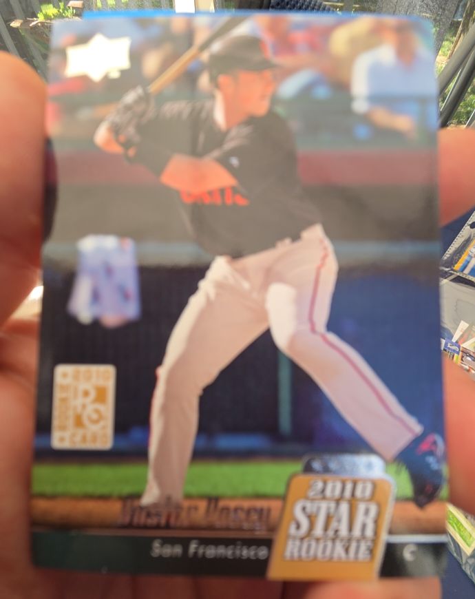 2010 Upper Deck #28 Buster Posey Star Rookie — front