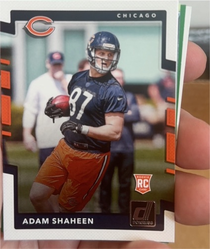 2017 Donruss #354 Adam Shaheen Rookie Chicago Bears — front