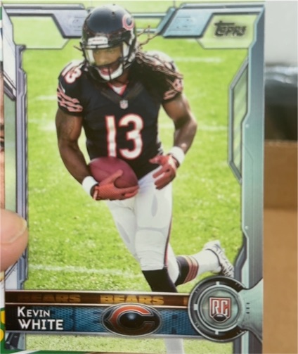 2015 Topps #401 Kevin White — front