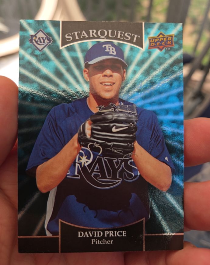 2009 Upper Deck Starquest #SQ-37 David Price — front