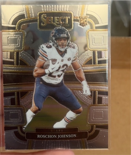 2023 Panini Select #19 Roschon Johnson Rookie Chicago Bears — front