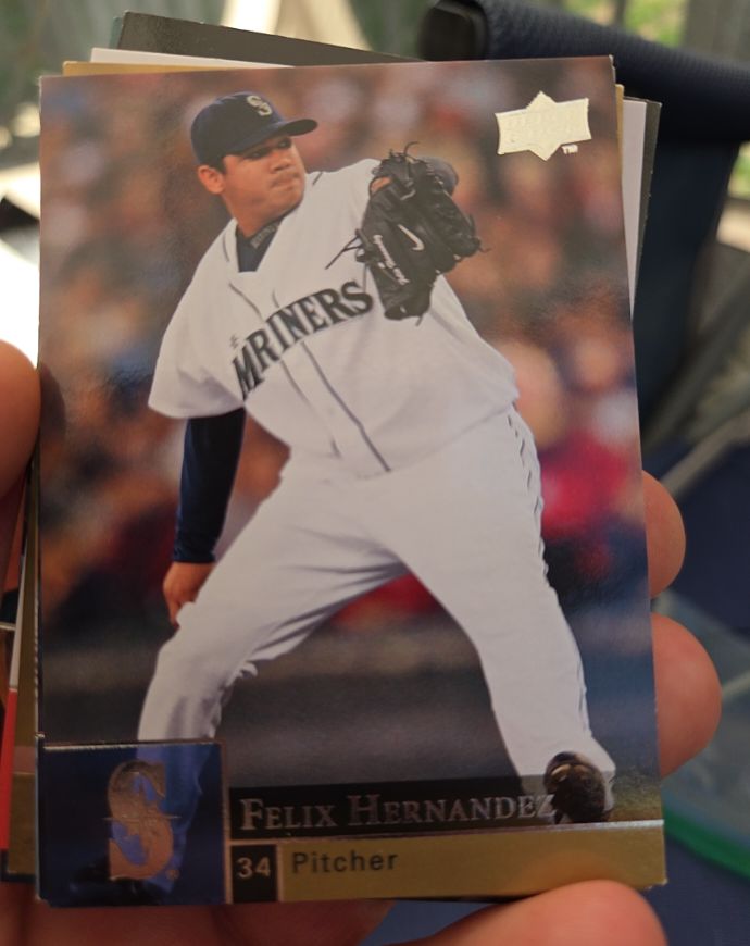2009 Upper Deck #865 Felix Hernandez — front