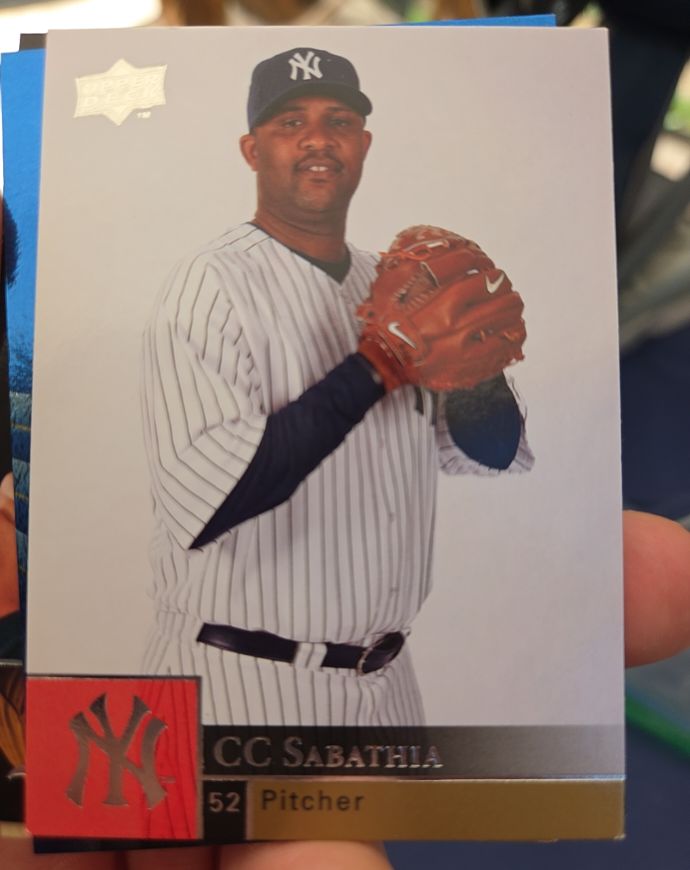 2009 Upper Deck #773 CC Sabathia — front