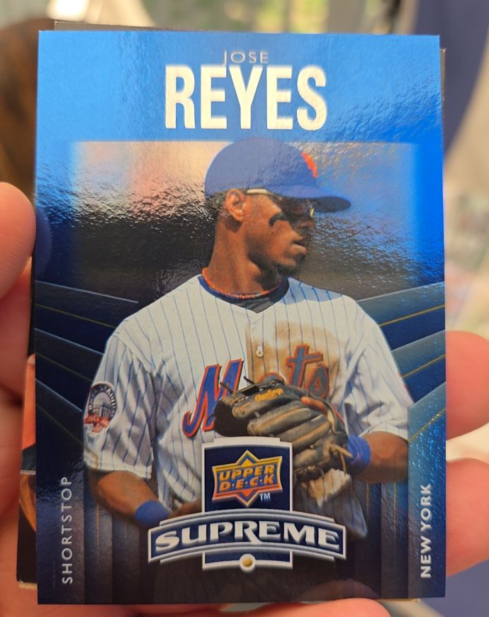 2010 Upper Deck Supreme #S-78 Jose Reyes — front