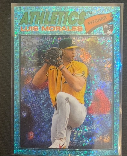 2026 Topps Heritage #67 Luis Morales — front