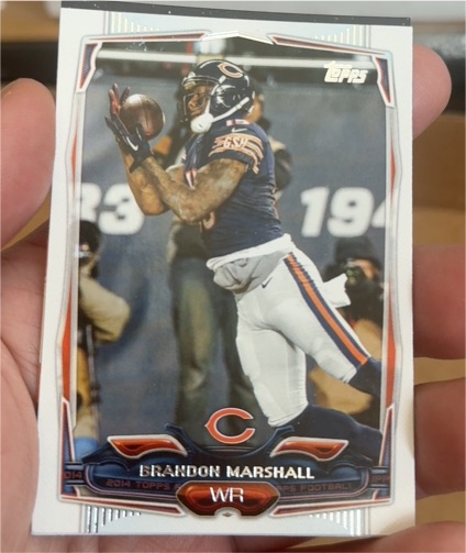 2014 Topps #83 Brandon Marshall — front