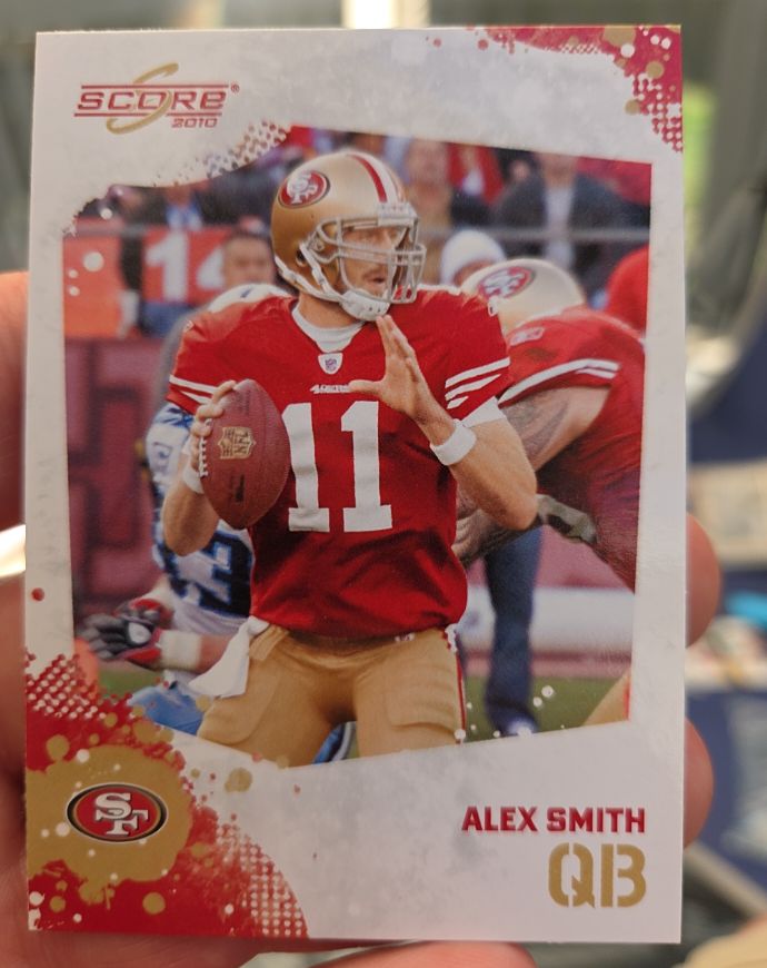 2010 Score #246 Alex Smith — front