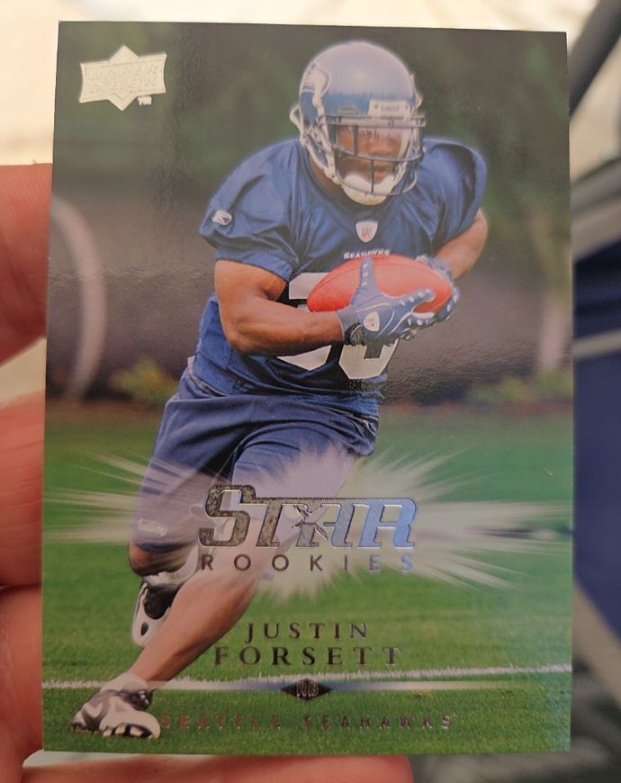 2008 Upper Deck Star Rookies #259 Justin Forsett — front