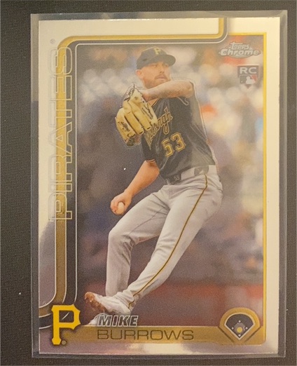 2025 Topps Chrome #78 Mike Burrows — front