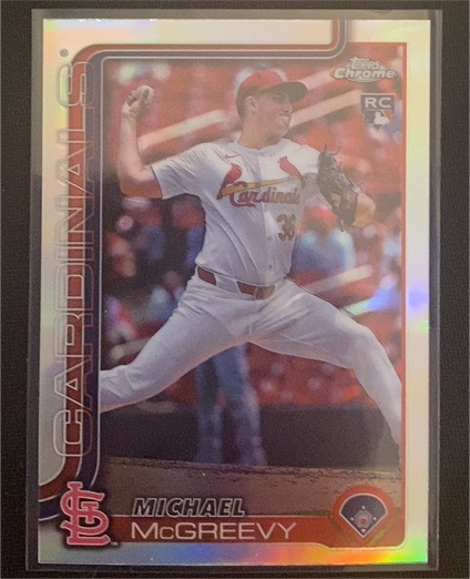 2025 Topps Chrome #29 Michael McGreevy — front