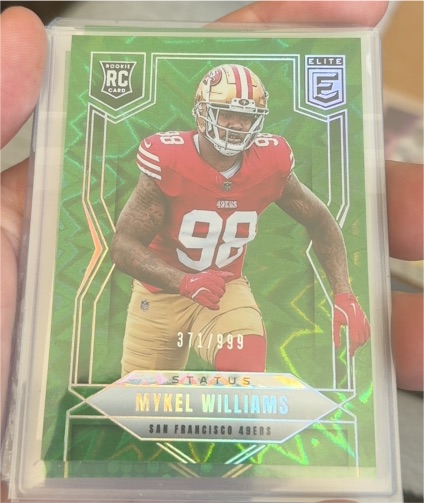2025 Panini Donruss Elite #164 Mykel Williams — front