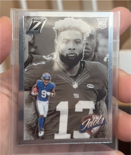 2024 Panini Zenith Idols #8 Malik Nabers / Odell Beckham Jr. — front
