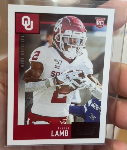 2020 Panini Score #416 CeeDee Lamb — front