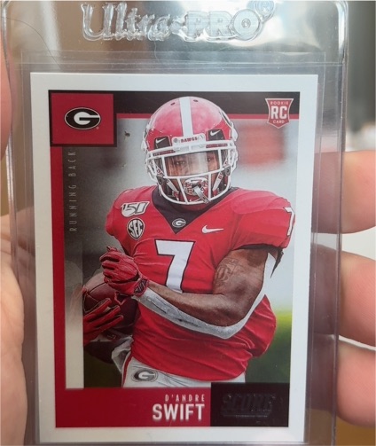 2020 Panini Score #377 D'Andre Swift — front