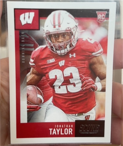 2020 Panini Score #385 Jonathan Taylor Rookie — front