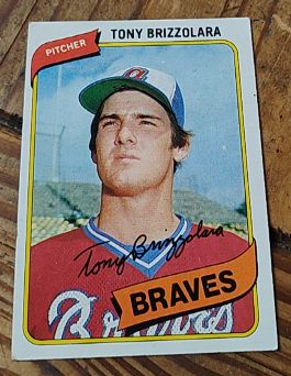 1980 Topps #156 Tony Brizzolara — front