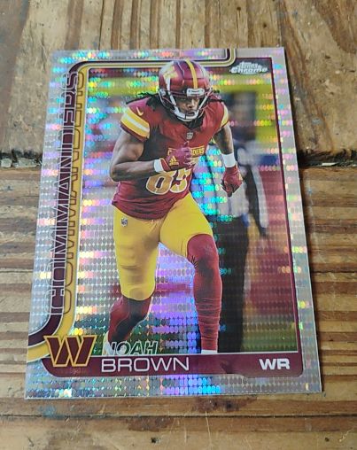 2025 Topps Chrome #293 Noah Brown — front