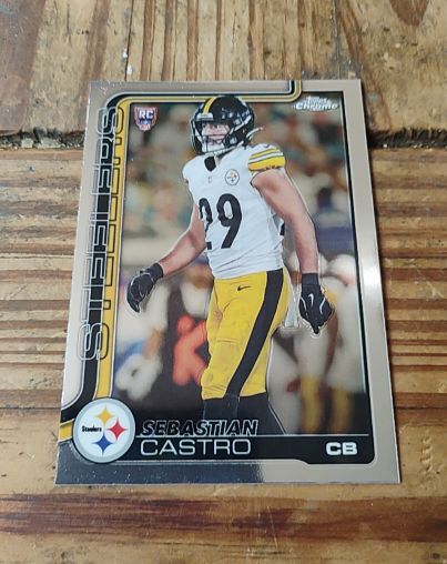 2025 Topps Chrome #370 Sebastian Castro — front