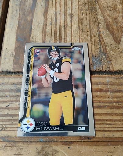 2025 Topps Chrome #321 Will Howard — front