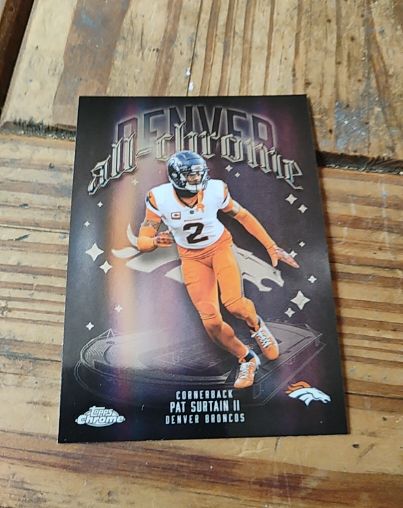 2025 Topps Chrome #ACT-18 Pat Surtain II — front