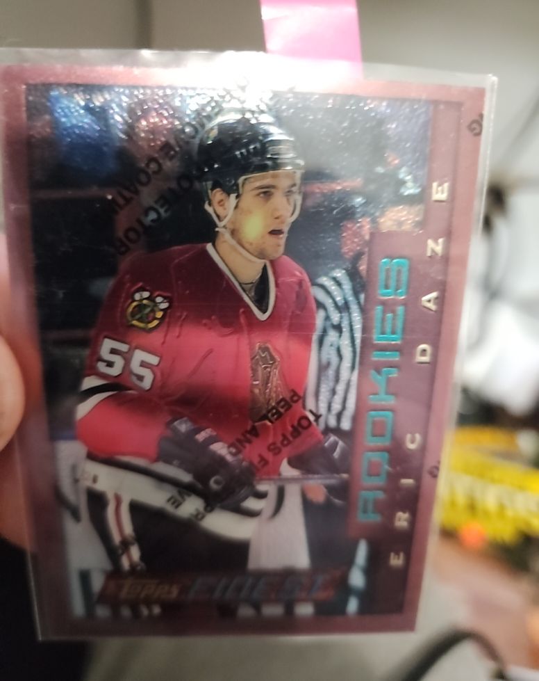 1995-96 Topps Finest #3 Eric Daze — front