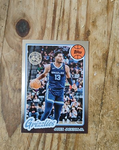 2025-26 Topps 45th Anniversary #80BK-41 Jaren Jackson Jr. — front