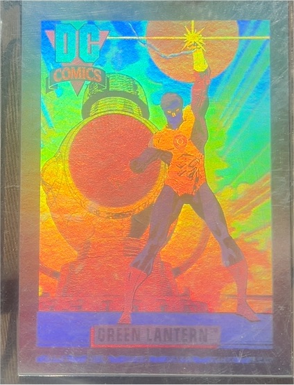 1992 Impel DC Comics Hologram Hall of Fame #DCH5 Green Lantern — front